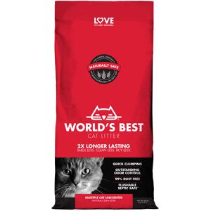 World's Best Cat Litter Multiple Cat - Economy Pack: 2 x 12.7kg