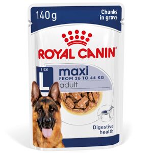 Royal Canin Size Royal Canin Maxi Adult - Complementary: Royal Canin Wet Maxi Adult (40 x 140g)