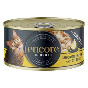 Encore Cat Tin Saver Pack 48 x 70g - Chicken Breast with Cheese