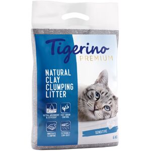 Tigerino Premium Cat Litter – Sensitive (Unscented) - 6kg