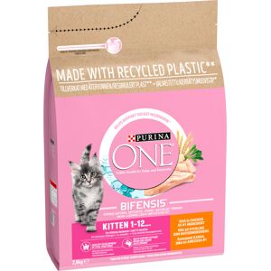 PURINA ONE Junior / Kitten Chicken & Whole Grains Dry Cat Food - 2.8kg