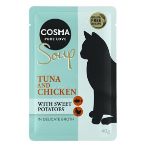 Cosma Soup Saver Pack 24 x 40g - Tuna & Chicken with Sweet Potatoes