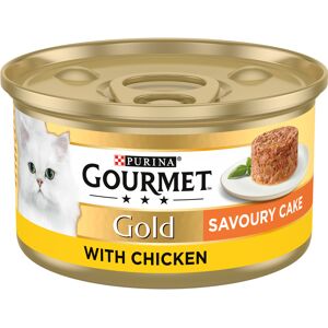 Gourmet Gold Savoury Cake Saver Pack 24 x 85g - Chicken