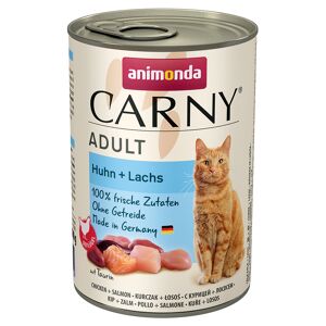 animonda Carny Adult Saver Pack 12 x 400g - Chicken & Salmon