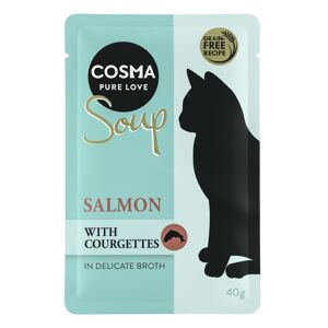 Cosma Soup Saver Pack 24 x 40g - Salmon with Courgettes