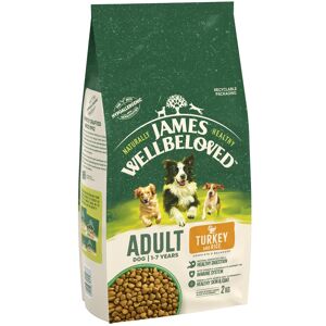 James Wellbeloved Adult Hypoallergenic - Turkey & Rice - 7.5kg + 0.5kg Free!