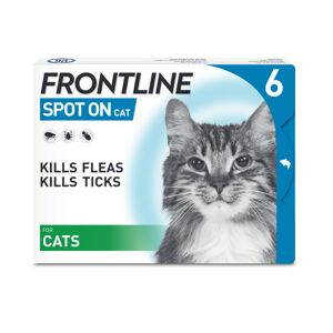 FRONTLINE® Spot On for Cats - Saver Pack: 2 x 6 pipettes x 0.5ml