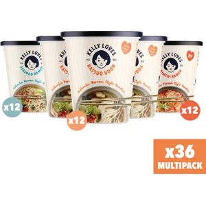 Kellyloves Kelly Loves Korean Instant Noodle Variety 36 Pack