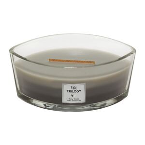 WoodWick Trilogy Warm Woods Ellipse Candle