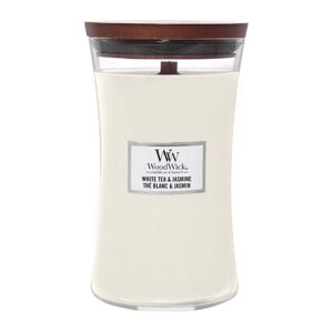 WoodWick White Tea & Jasmine Large Hourglass Candle