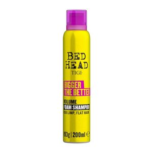TIGI Bed Head Bigger The Better Foam Shampoo Aerosol 200ml