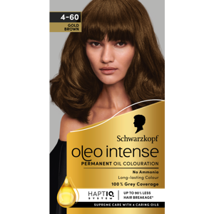 Schwarzkopf Oleo Intense Permanent Hair Dye No Ammonia Gold Brown 4-60