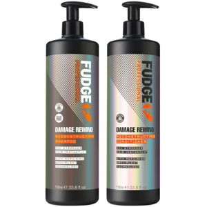 Fudge Professional Damage Rewind Reconstructing Shampoo & Conditioner 1000ml