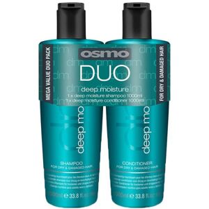 Osmo Deep Moisture Shampoo + Conditioner Duo Pack 2 x 1 Litre