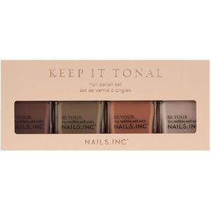 Nails Inc Keep It Tonal Quad Nail Polish Set