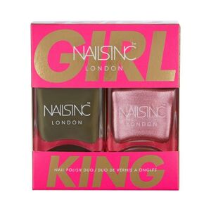 Nails Inc Girl King Duo Kit 2 x 14ml