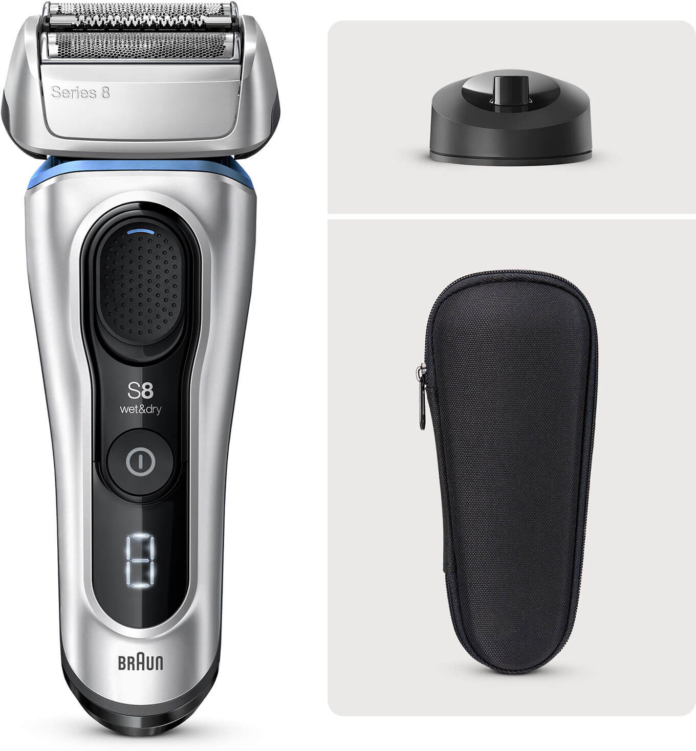 Braun Series 8 Shaver with Charging Stand