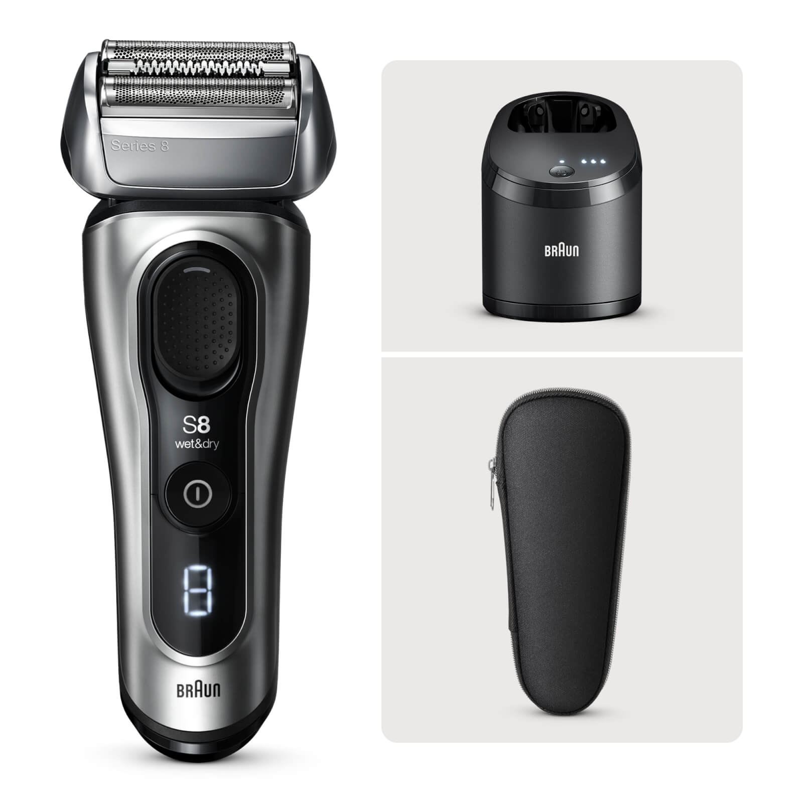 Braun Electric Shaver Series 8 8467cc