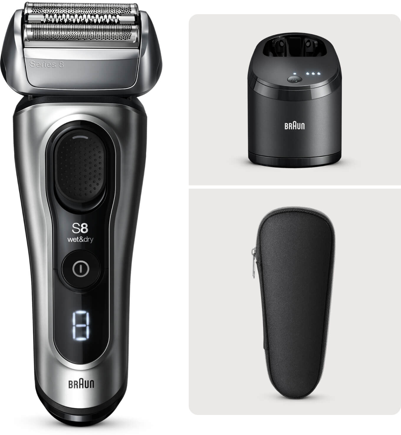 Braun Series 8 Electric Shaver 8567cc