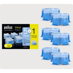 Braun Cleaning Cartridge 5+1