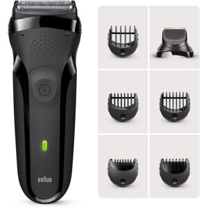 Braun Series 3 Shaver with Trimmer Head and 5 Combs