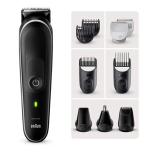 Braun All-In-One Style Kit Series 5 MGK5440  10-in-1 Kit For Beard  Hair  Manscaping