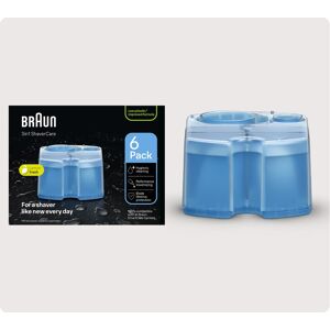 Braun 3-in-1 ShaveCare Cleaning Cartridge 6 Pack