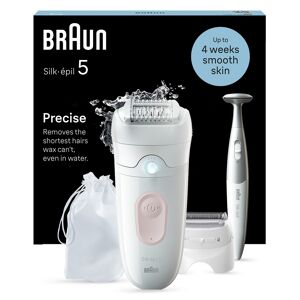 Braun Silk-Ã©pil Epilators Series 5 Epilator 5-230 White/Flamingo