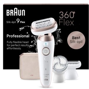 Braun Silk-Ã©pil Epilators Series 9 Flex Epilator 9-060 3D White/Rose Titan