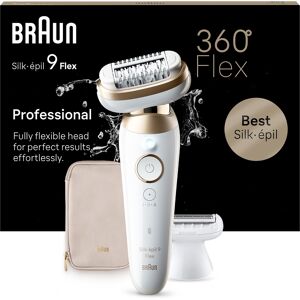 Braun Silk-Ã©pil Epilators Series 9 Flex Epilator 9-041 3D White/Gold