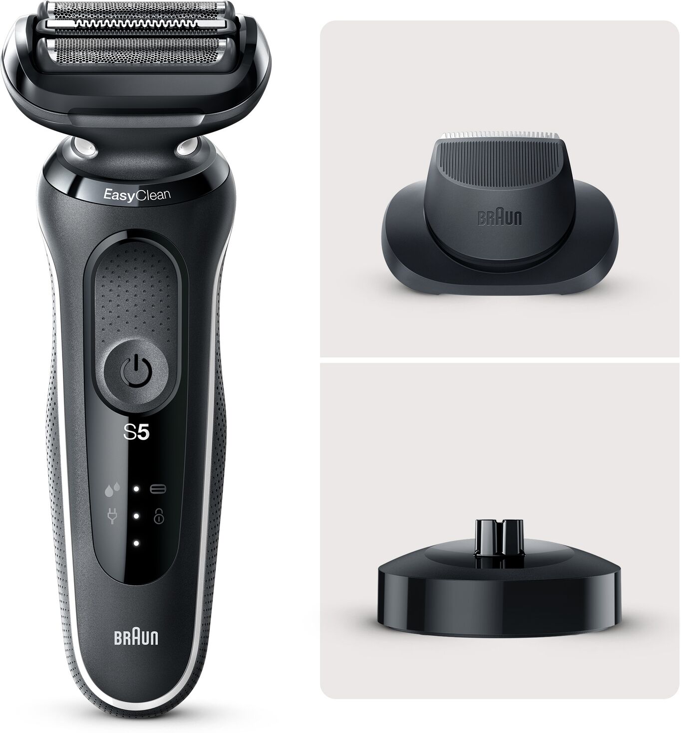 Braun Series 5 50-W4200cs Electric Shaver with Charging Stand