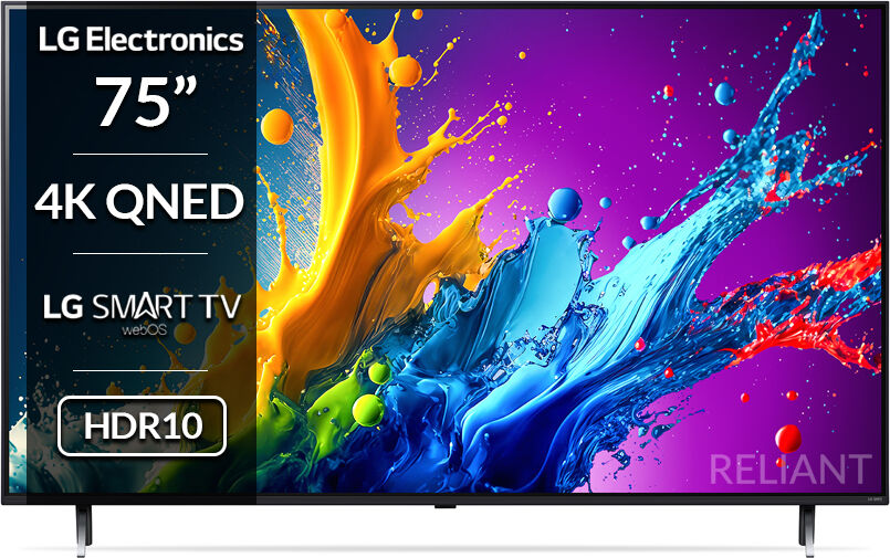 LG 75QNED80T6A 75" QNED80 4K QNED Smart TV Blue