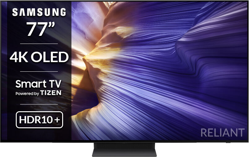 SAMSUNG QE77S90F 77" S90F OLED 4K Smart TV Black