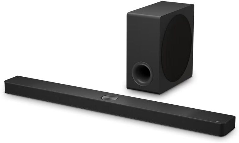 LG US90TY 5.1.3ch Dolby Atmos Soundbar + Wireless Subwoofer Black