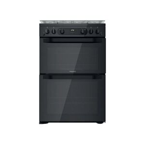 Hotpoint Hdm67g0ccb Gas Double Cooker