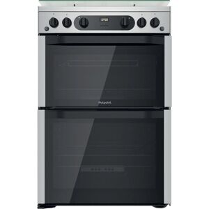 Hotpoint Hdm67g0ccx Freestanding Double Gas Cooker