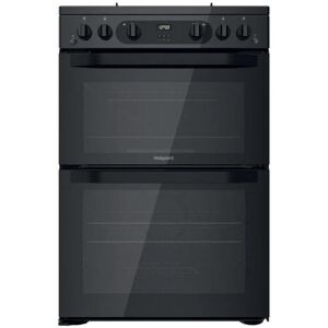 Hotpoint Hdm67g0cmb 60cm Gas Double Cooker