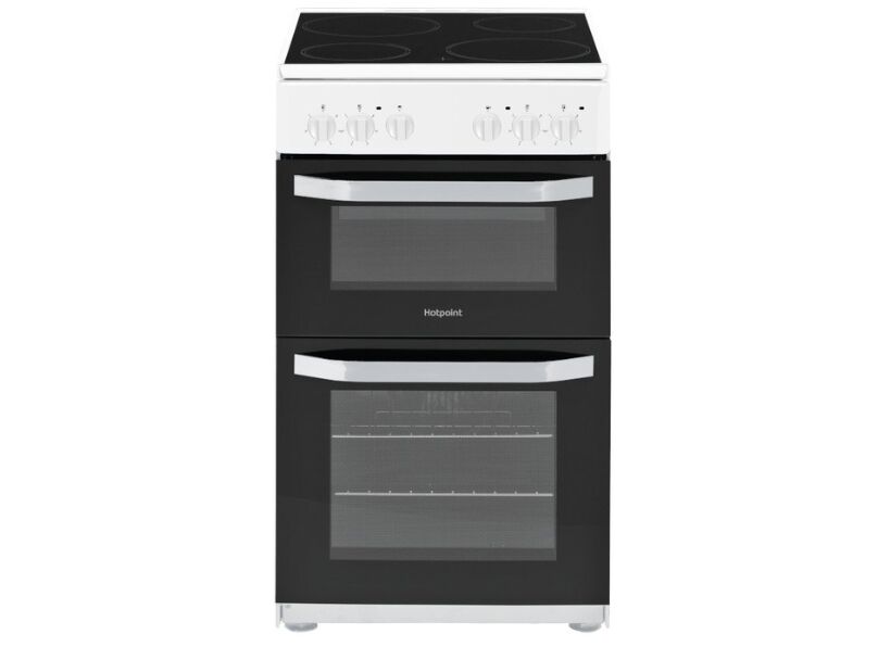 Hotpoint Hd5v92kcw Electric Cooker With Grill