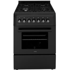 HYE 60cm Freestanding Dual Fuel Cooker - C01FS60G17 Matte Black HYE 60cm Freestanding Dual Fuel Cooker - C01FS60G17 Matte Black