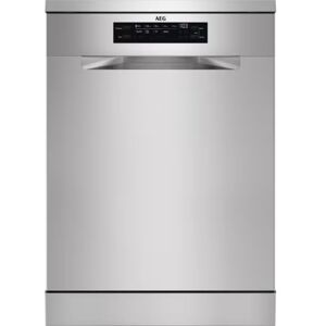 AEG FFB73727PM Full Size Freestanding 15 Place Settings Dishwasher Silver AEG FFB73727PM Full Size Freestanding 15 Place Settings Dishwasher Silver