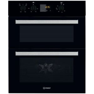 Indesit Idu6340bl Double Oven - Built Under