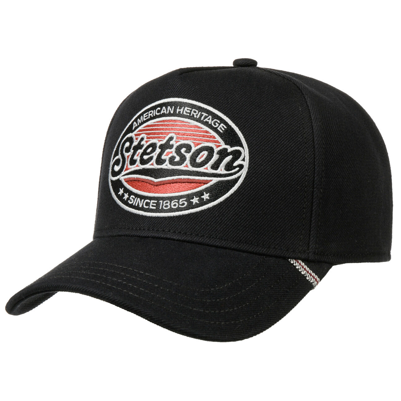 Selvage Denim Cap by Stetson - black - Female - Size: One Size