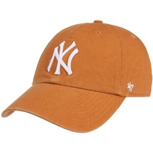 Yankees CleanUp Strapback Cap by 47 Brand - orange - Herren - Size: One Size Yankees CleanUp Strapback Cap by 47 Brand - orange - Herren - Size: One Size