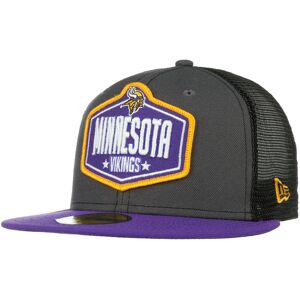 59Fifty NFL Draft21 Vikings Cap by New Era - anthracite - Herren - Size: 7 1/2 (59,6 cm) 59Fifty NFL Draft21 Vikings Cap by New Era - anthracite - Herren - Size: 7 1/2 (59,6 cm)