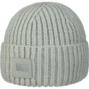 Chunky Rib Beanie Hat by UGG - grey - Female - Size: One Size Chunky Rib Beanie Hat by UGG - grey - Female - Size: One Size