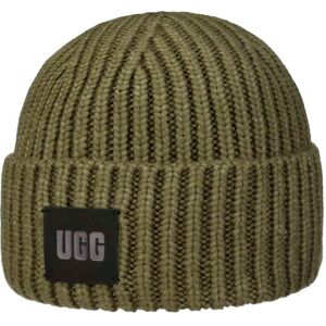Chunky Rib Beanie Hat by UGG - olive - Female - Size: One Size Chunky Rib Beanie Hat by UGG - olive - Female - Size: One Size
