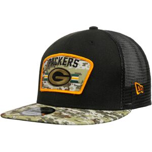9Fifty Salute to Service Packers Cap by New Era - black - Herren - Size: One Size 9Fifty Salute to Service Packers Cap by New Era - black - Herren - Size: One Size