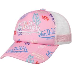 Atlanta Logo All Over Trucker Cap by Von Dutch - white - Damen - Size: One Size Atlanta Logo All Over Trucker Cap by Von Dutch - white - Damen - Size: One Size