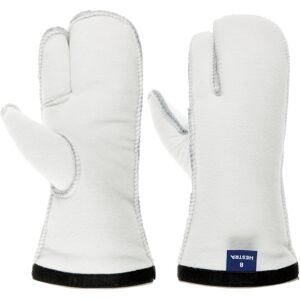 Heli Ski Liner 3-Finger Undergloves by Hestra - cream white - Female - Size: 10 HS Heli Ski Liner 3-Finger Undergloves by Hestra - cream white - Female - Size: 10 HS