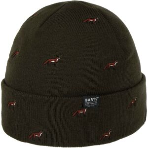 Vinston Fox Beanie Hat by Barts - olive - Herren - Size: One Size Vinston Fox Beanie Hat by Barts - olive - Herren - Size: One Size